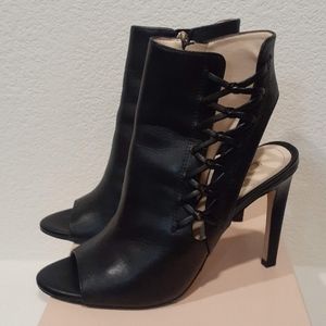 Black BCBG ankle booties